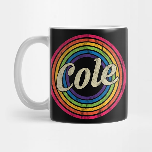 Cole - Retro Rainbow Faded-Style by MaydenArt